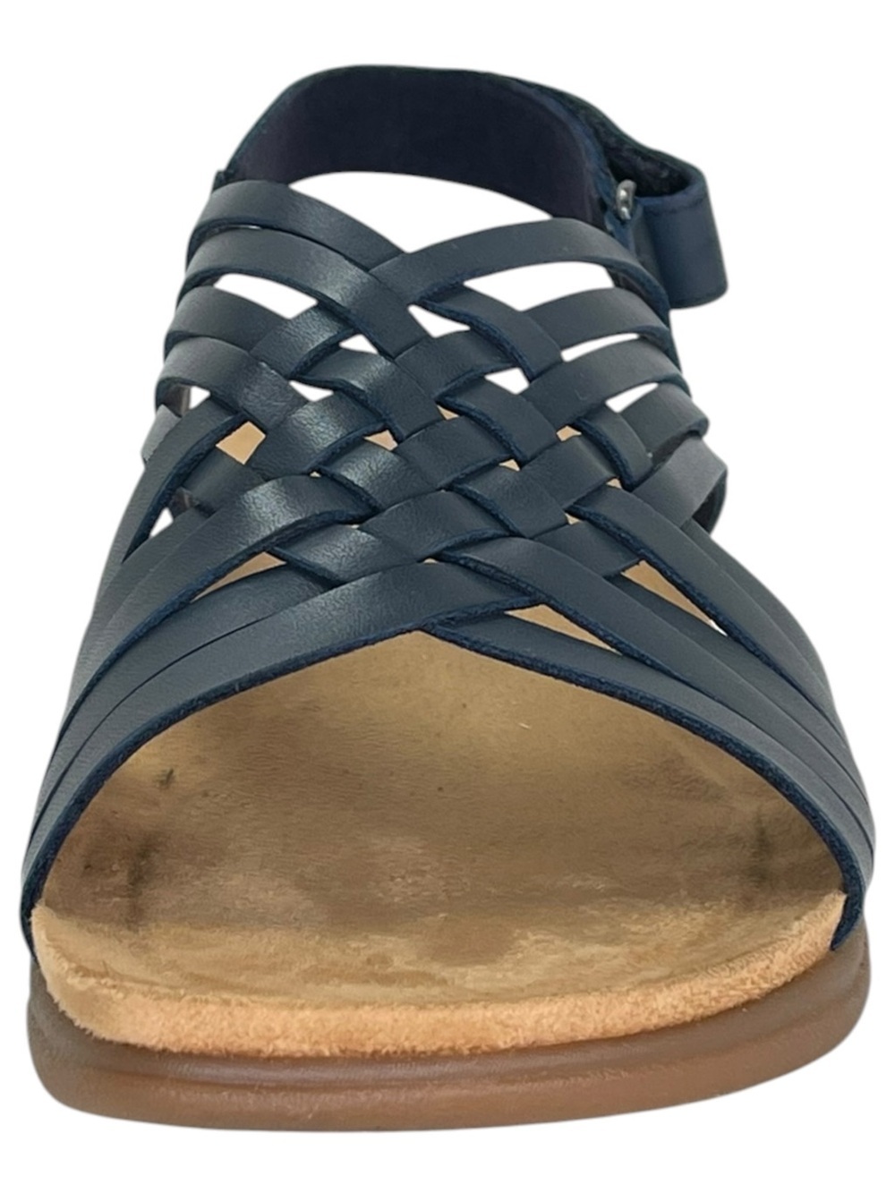 Easy Spirit Mar Dark Blue Leather Slingback Womens Sandals Size 9.5M - Picture 6 of 14